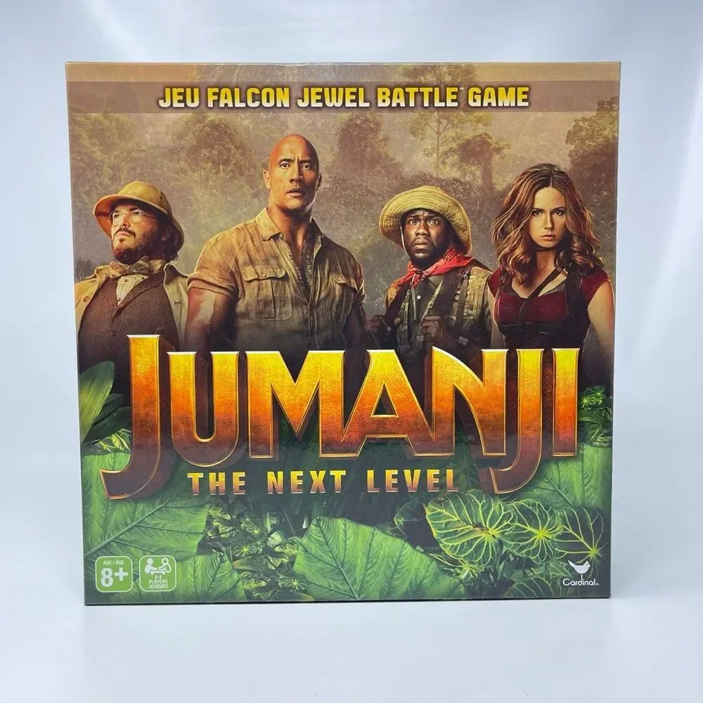 Cardinal Jumanji 3 The Next Level Falcon Jewel Battle Board Game 100% Complete